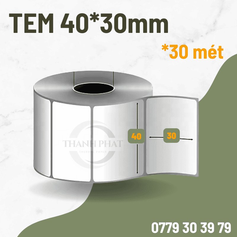 tem trà sữa 40*30
