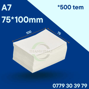 tem vận đơn a7